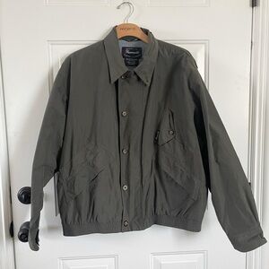 Faconnable Dark olive Bomber Jacket